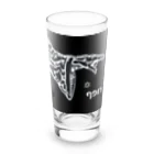 villonのゆるい　ヘブライ語　ソロモン　白字 Long Sized Water Glass :front