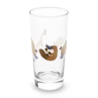 YouStoreのカモノハシがいっぱい Long Sized Water Glass :front