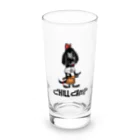 Lumiere du soleilのchill camp dog Long Sized Water Glass :front