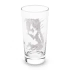 randomyokoの横顔 [抽象アート] Long Sized Water Glass :front