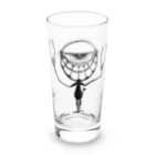 よしりん*ﾟのはじめまして、目玉くんと申します。 Long Sized Water Glass :front