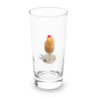 かんざらしのミルクセーキ Long Sized Water Glass :front