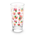 Turtle56tanのLove Turtle 小花柄ロンググラス Long Sized Water Glass :front