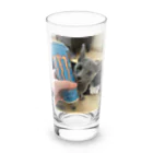 awakeve57のMonsterの結露を舐めるロシアンブルー Long Sized Water Glass :front