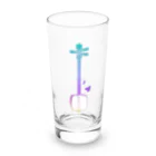 綾錦工房 りこりすの津軽三味線【黎明】 Long Sized Water Glass :front