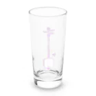 綾錦工房 りこりすの津軽三味線【彩雲】 Long Sized Water Glass :front