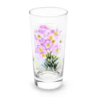 SUZURI.KEY-CHANの昼咲き月見草BF0902 Long Sized Water Glass :front