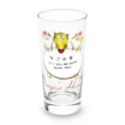 Lufasのなごの家応援グッズ📣ネーム入り Long Sized Water Glass :front