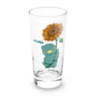 メジャイロウ®︎のメジャイロウとsunflower Long Sized Water Glass :front