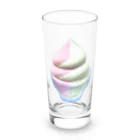 脂身通信Ｚのソフトクリーム（ストロベリーとバニラ）_220904 Long Sized Water Glass :front