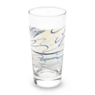 まっしろなオオカミのインクとの出会い。 Long Sized Water Glass :front