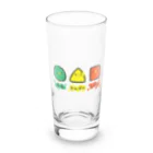 Chill`s Factoryのまる さんかく しかく Long Sized Water Glass :front