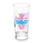 Blue Iris ﾌﾞﾙｰｱｲﾘｽの紡のセンターミントキャンディ Long Sized Water Glass :front