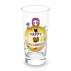 A33のハロウィン　魔女のwitchanとなかまたち Long Sized Water Glass :front