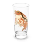 LalaHangeulのヒキガエルさん　文字無し Long Sized Water Glass :front