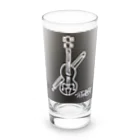 音楽とゆるキャラのバイオリン Long Sized Water Glass :front