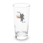 ねこほうチャンネル公式グッズのゆるすぎる乾杯ハムちゃん Long Sized Water Glass :front