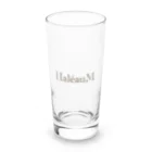 HaléauM(ﾊﾙﾏ)のHaléauMロゴ  Long Sized Water Glass :front