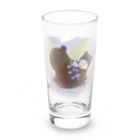 ゆるキャラくまの子NINOのクマの子NINO  くまさんと一緒 Long Sized Water Glass :front