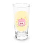 あおいとまり木のきらきら（まる） Long Sized Water Glass :front