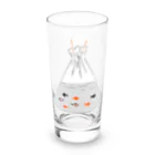 NIKORASU GOの祭りデザイン「金魚すくい」 Long Sized Water Glass :front