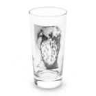 MATSURINの渋いハシビロコウ。 Long Sized Water Glass :front