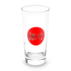 銀竹 (つらら) ショップの日本国旗 銀竹 Long Sized Water Glass :front