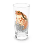 LalaHangeulのTOAD (ヒキガエル) 英字バージョン Long Sized Water Glass :front