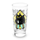 そのへんの黒猫の水分補給 Long Sized Water Glass :front