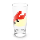 Lily bird（リリーバード）のドットなうさぎリンゴ Long Sized Water Glass :front