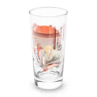 創作男子・稲冨の和装男子:かささぎの Long Sized Water Glass :front