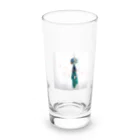 孔雀工房のBreathe out 〜呼吸を感じて〜 Long Sized Water Glass :front