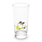 マツバラのもじゃまるぴゃーん Long Sized Water Glass :front