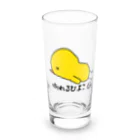 バナナ家の倒れるひよこ Long Sized Water Glass :front