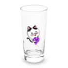 ブドウのブドウのニャンコ Long Sized Water Glass :front