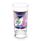 KOKI【CUTE POOPS NFTs】2コレ展開&NFT居酒屋オーナーのNFT IZAKAYA Goods Long Sized Water Glass :front