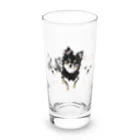 Letiのチョコ、チップ、ソラ Long Sized Water Glass :front