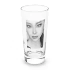 JADEのモノクロwatashi Long Sized Water Glass :front