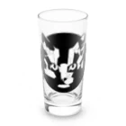 Fontaのジオメトリック猫 Long Sized Water Glass :front