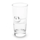 ヒコヨの前掛けつけた犬 Long Sized Water Glass :front