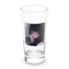 荒波しろみの463g Long Sized Water Glass :front