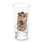 トホクマッチ🐻のトホクマッチ🐻いっぷく🐻 Long Sized Water Glass :front