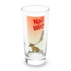 やせいの──。のスナイパーチーター Long Sized Water Glass :front