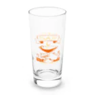 宵の団地のBARのイラスト Long Sized Water Glass :front