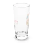 卯月まめのもふもふイラスト屋さんの4：I LOVE RABBIT(ネザーランドドワーフ) Long Sized Water Glass :front