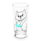 バニラ味の砂場のねこちゃん Long Sized Water Glass :front