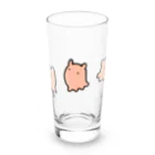 すぎもとゆうまのお店の3匹のメンダコ Long Sized Water Glass :front