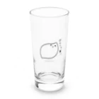 もやしWORKSの胃痛くん【ほぼ白黒ver】 Long Sized Water Glass :front