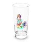 亜の眠れない子ちゃんと寝かすぞ羊 Long Sized Water Glass :front