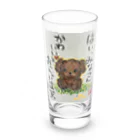 KIYOKA88WONDERLANDのトイプードルの本音　みなさんかわいいとおっしゃいます。 Long Sized Water Glass :front